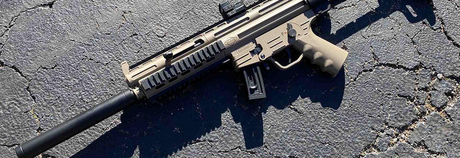 GSG 16 tactical .22 LR rifle